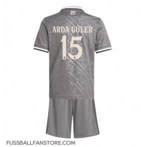 Real Madrid Arda Guler #15 Replik 3rd trikot Kinder 2024-25 Kurzarm (+ Kurze Hosen)